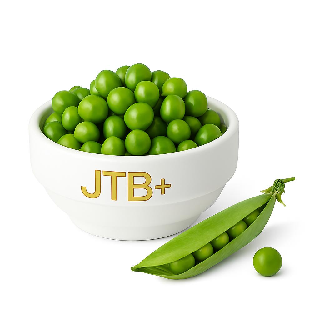 Premium canned green peas