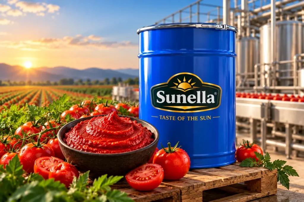Aseptic Tomato Paste in Bulk Drum for Food Manufacturers