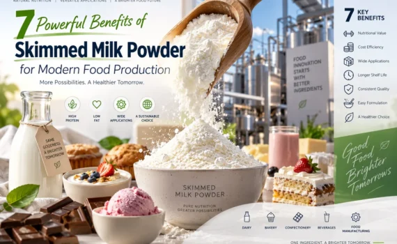 Skimmed Milk Powder for Modern Food Production and Industrial Food Application